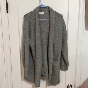 First love by Lovelyn grey oversized cardigan size medium